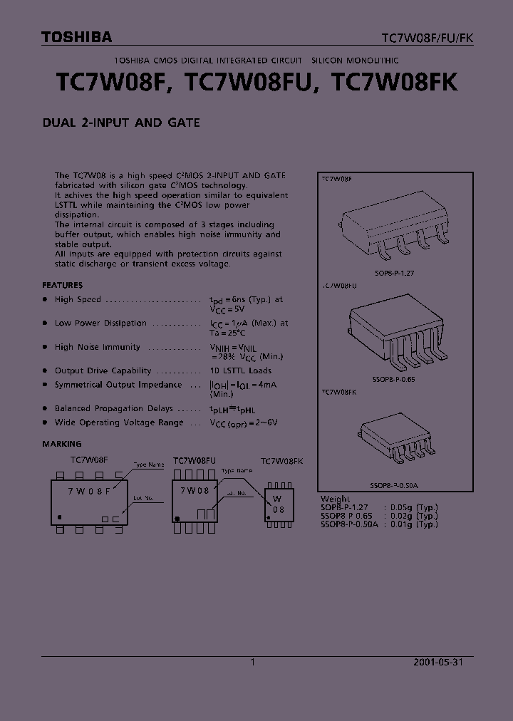 TC7W08F01_4108929.PDF Datasheet