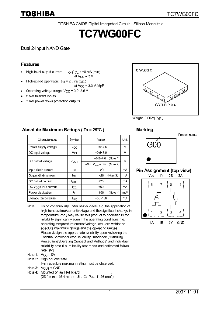 TC7WG00FC_4125017.PDF Datasheet