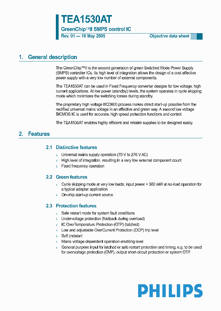 TEA1530AT_4113005.PDF Datasheet