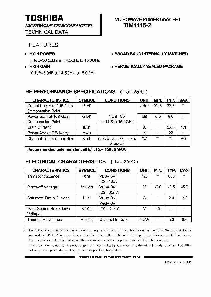 TIM1415-2_4127369.PDF Datasheet