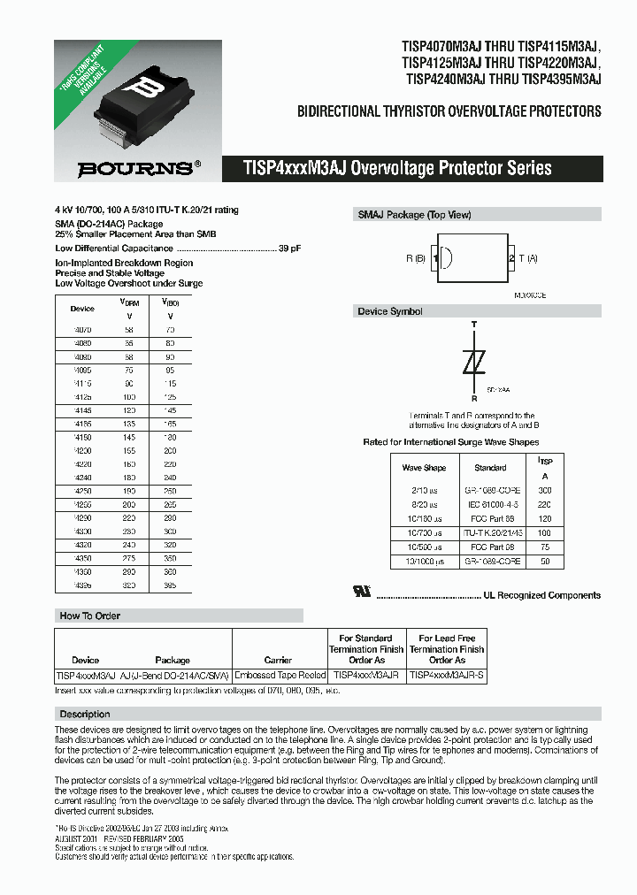 TISP4200M3AJ_4158140.PDF Datasheet