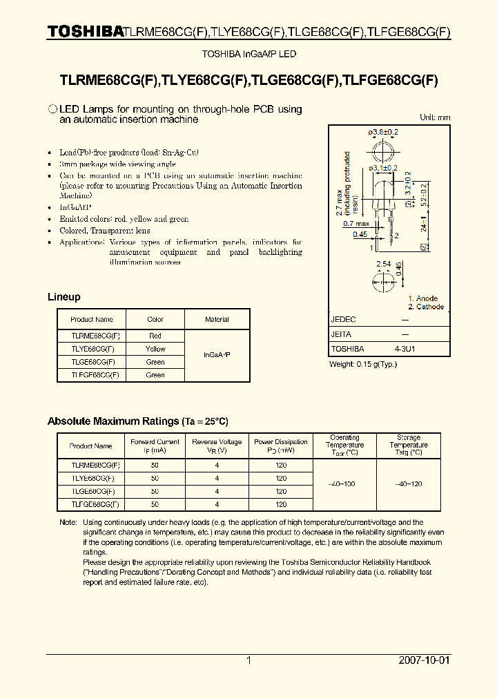 TLYE68CG_4132175.PDF Datasheet