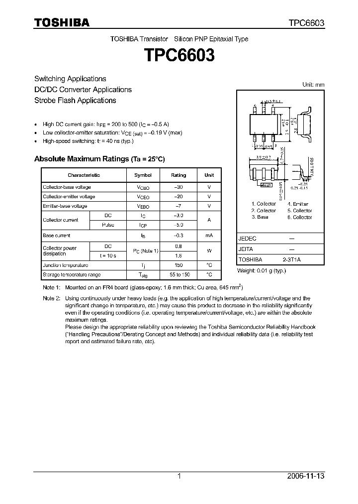 TPC6603_4125133.PDF Datasheet
