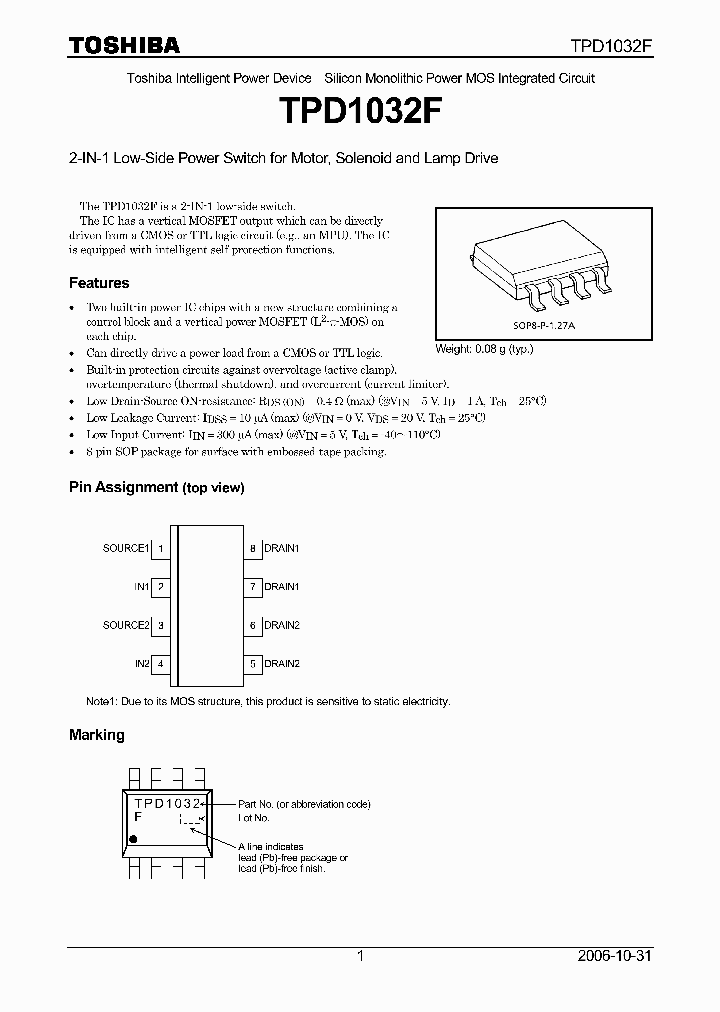 TPD1032F_4112503.PDF Datasheet