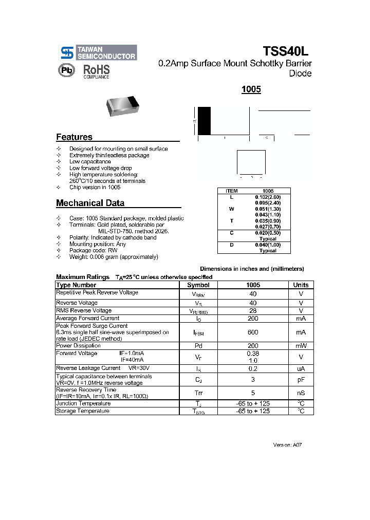TSS40L_4131053.PDF Datasheet