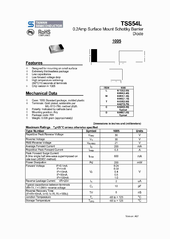 TSS54L_4131049.PDF Datasheet