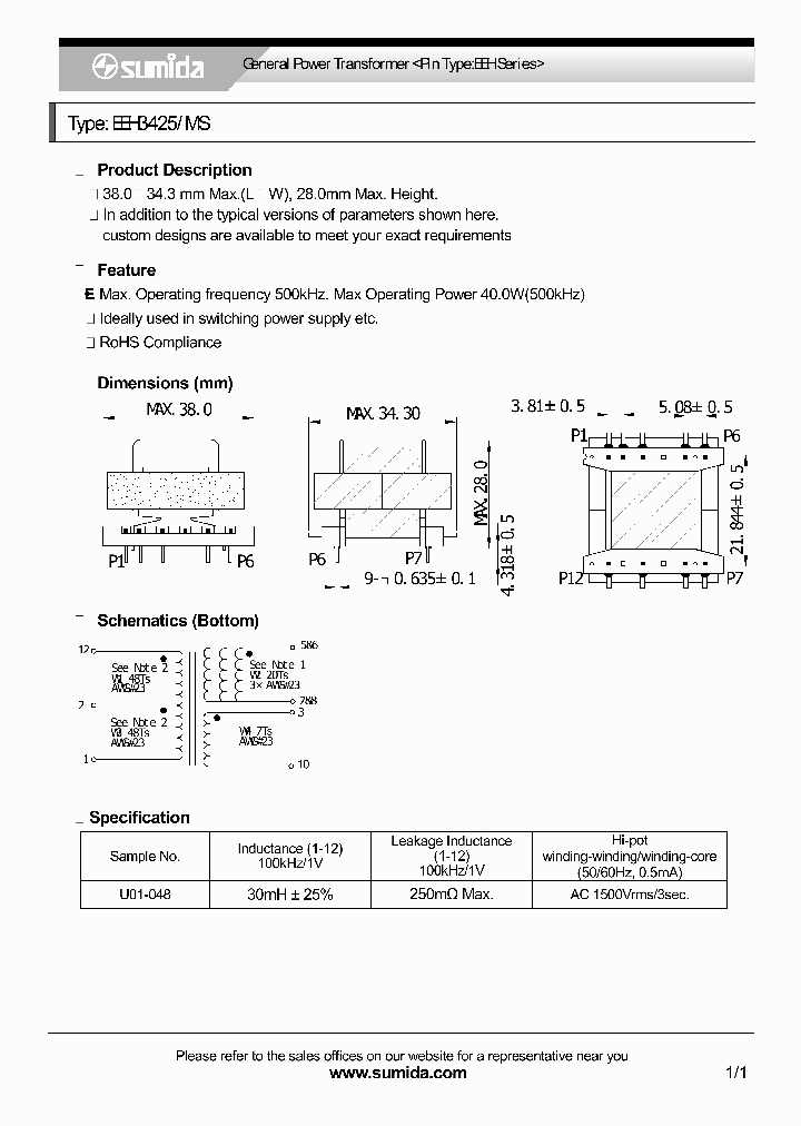 U01-048_4136922.PDF Datasheet