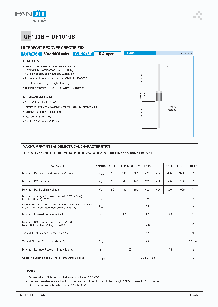 UF100S07_4119961.PDF Datasheet