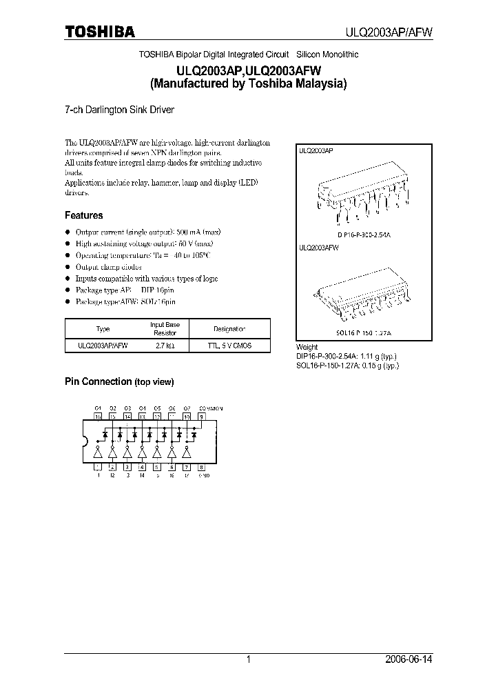 ULQ2003AFW_4108705.PDF Datasheet