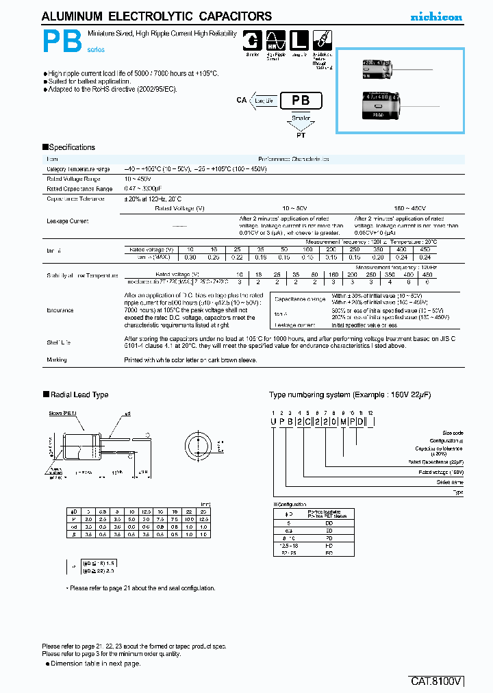 UPB1H101MPD_4113592.PDF Datasheet