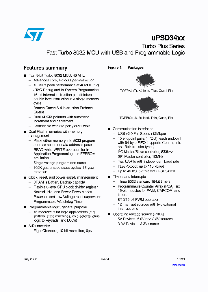 UPSD3422_4115191.PDF Datasheet