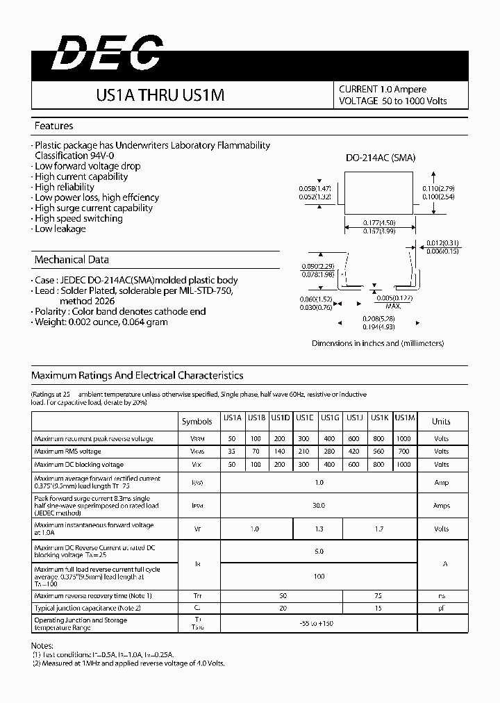 US1G_4114076.PDF Datasheet