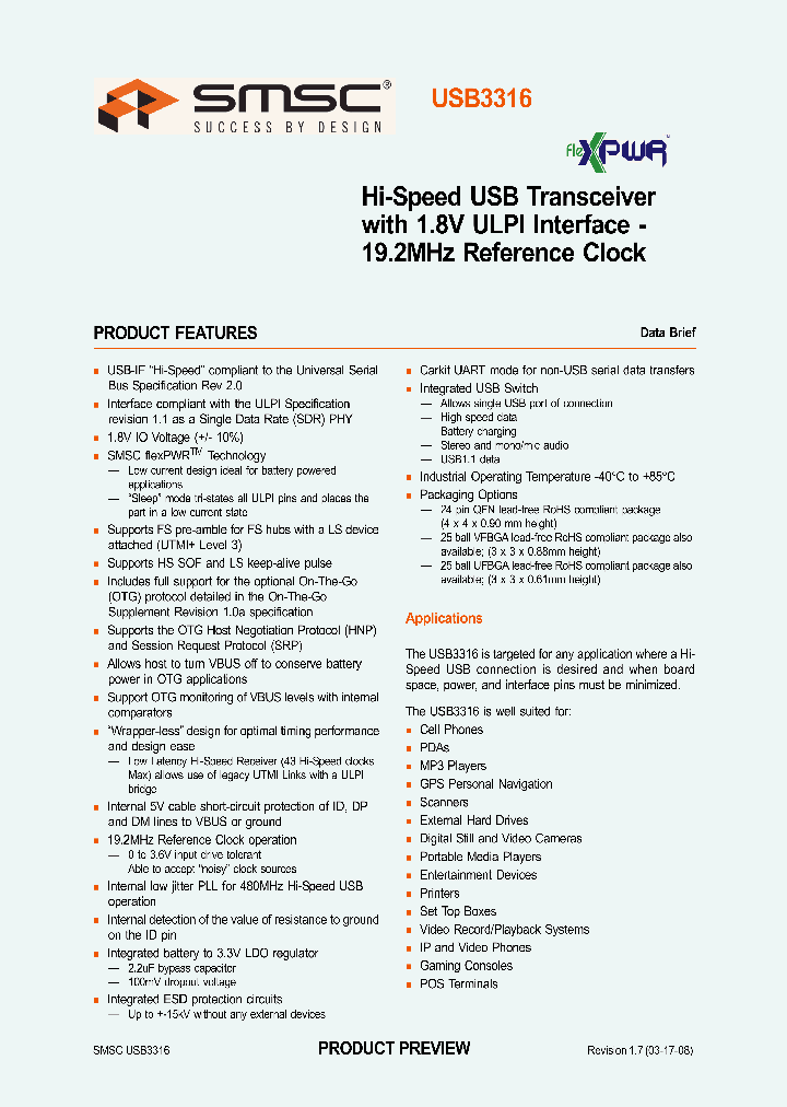 USB3316_4158325.PDF Datasheet