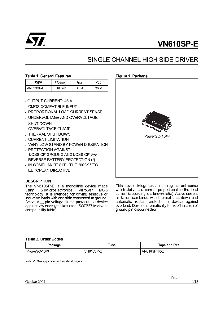 VN610SPTR-E_4132400.PDF Datasheet