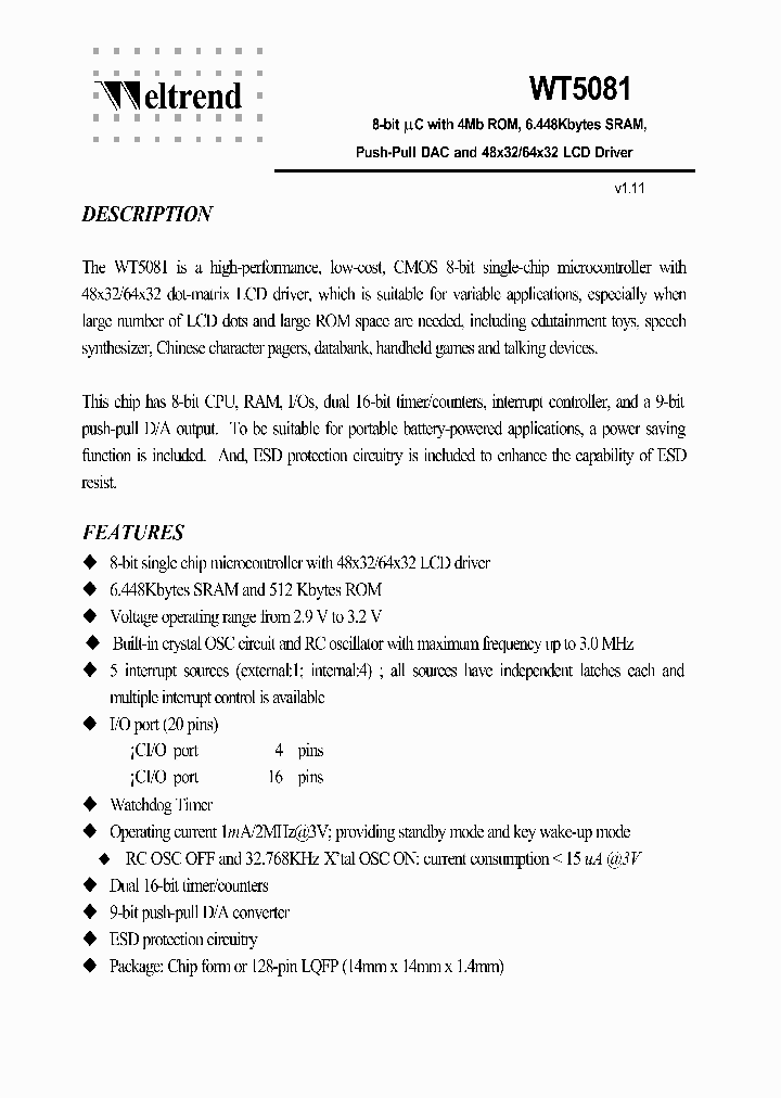WT5081_4128031.PDF Datasheet