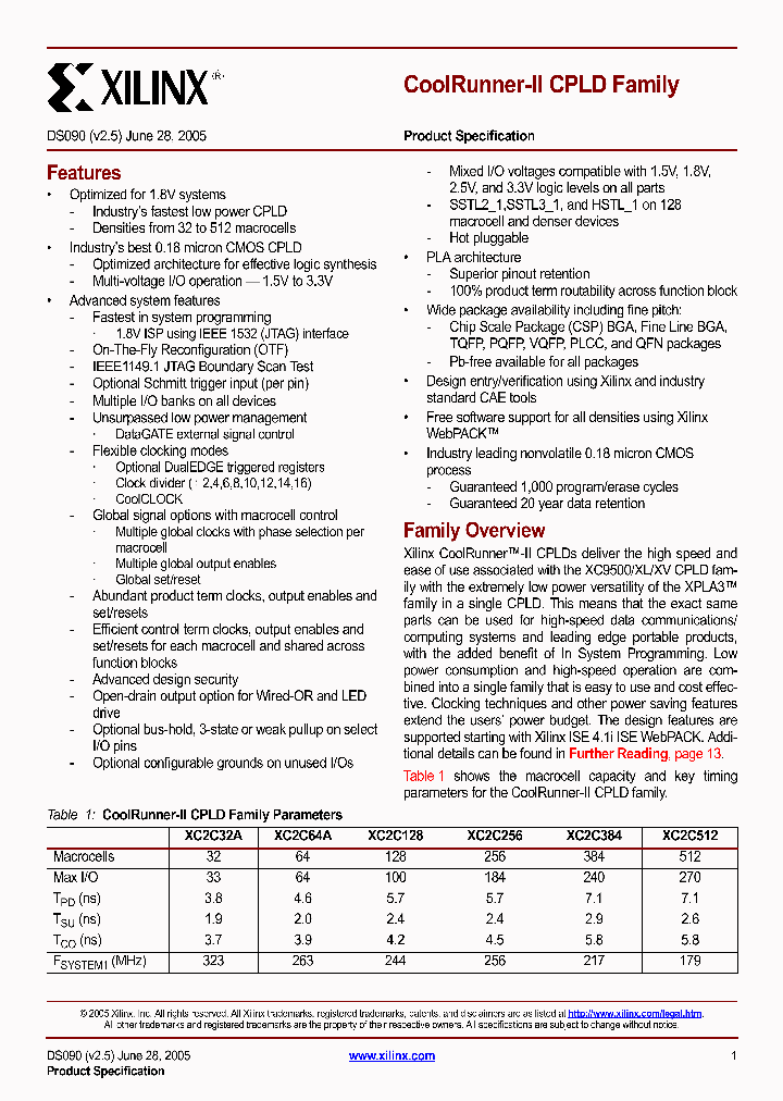 XC2C32_4105790.PDF Datasheet