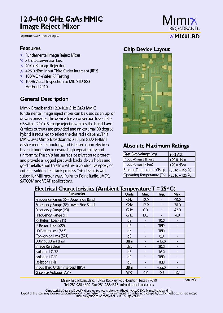 XM1001-BD-EV1_4143035.PDF Datasheet