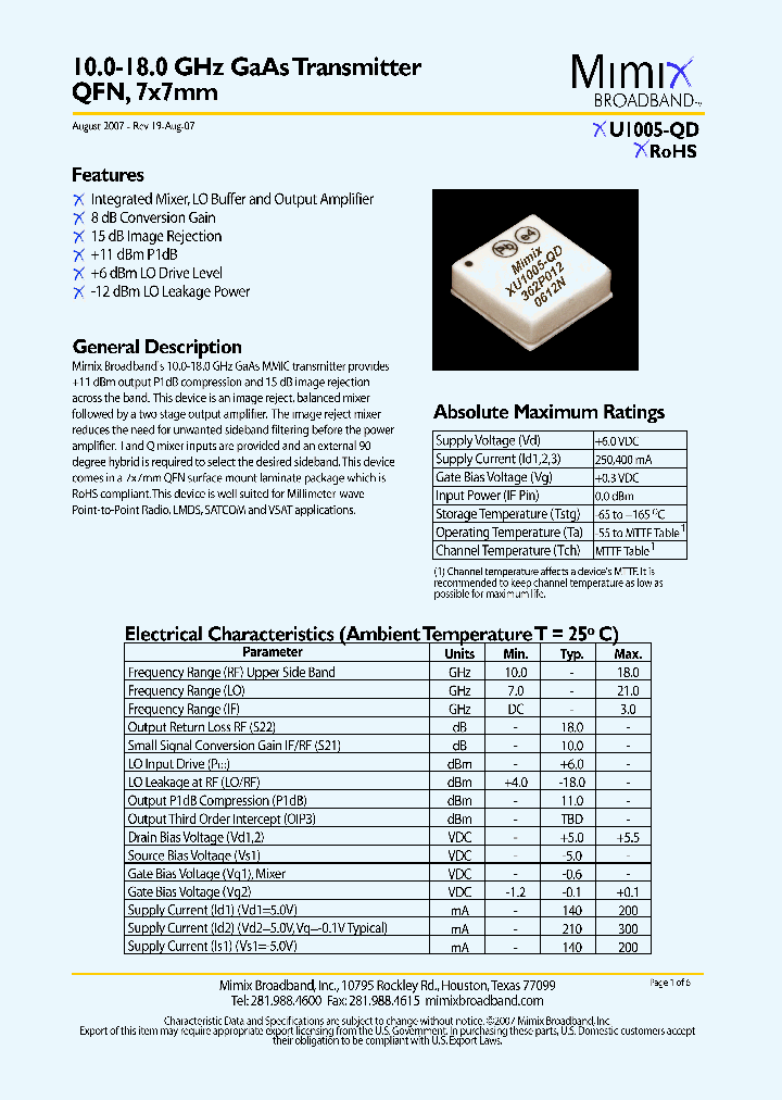 XU1005-QD07_4143439.PDF Datasheet