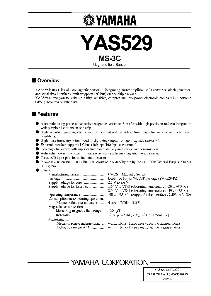 YAS529_4108246.PDF Datasheet
