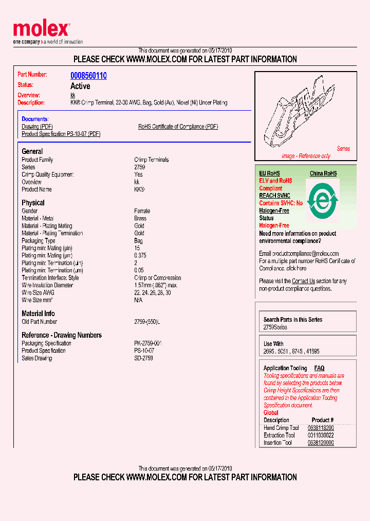 0008560110_4871725.PDF Datasheet
