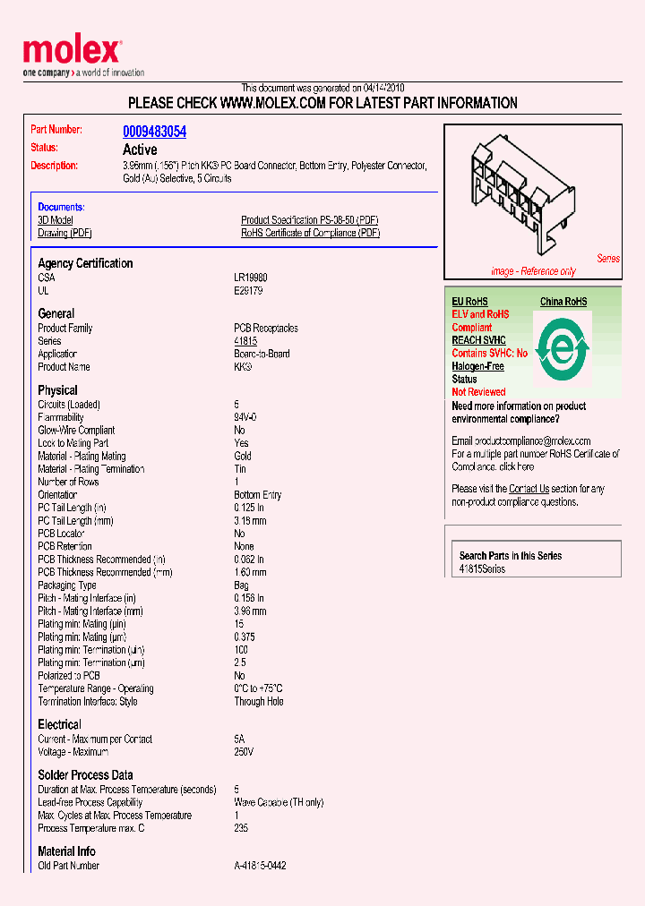 0009483054_4845953.PDF Datasheet