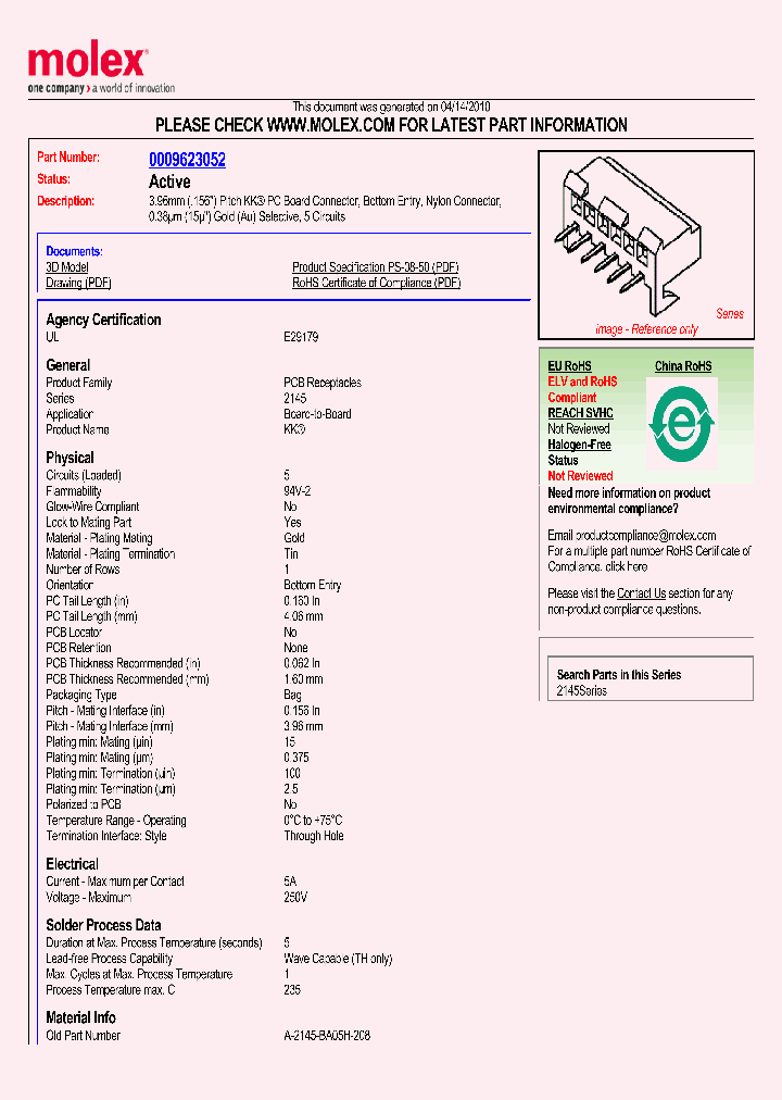 0009623052_4876777.PDF Datasheet
