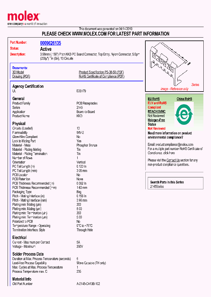 0009626135_4801761.PDF Datasheet