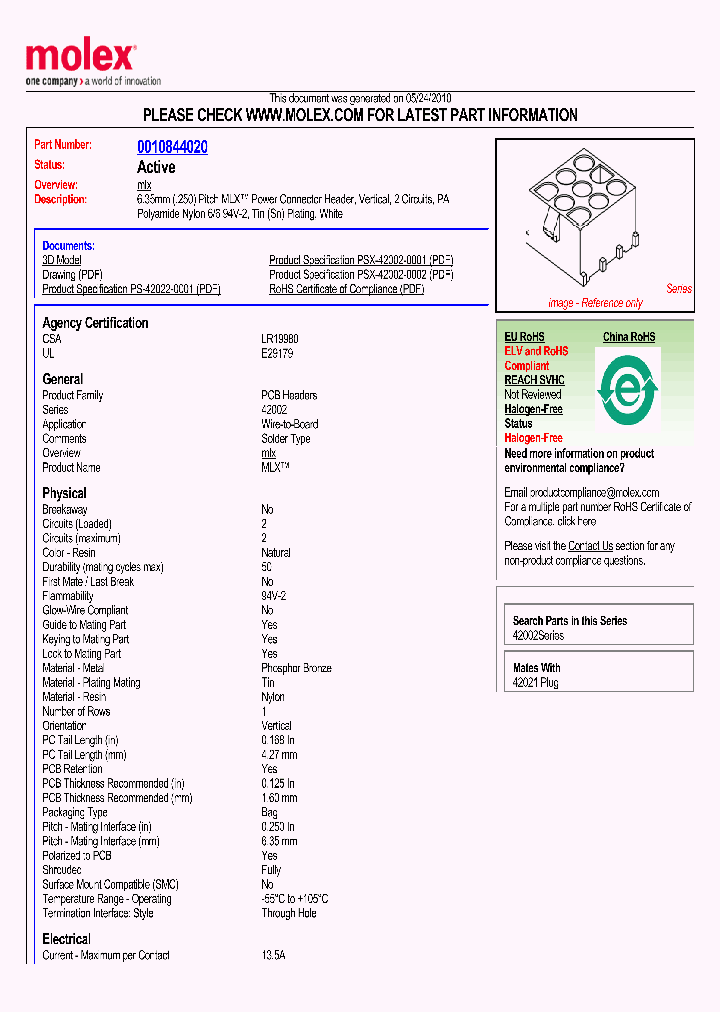 0010844020_4845032.PDF Datasheet