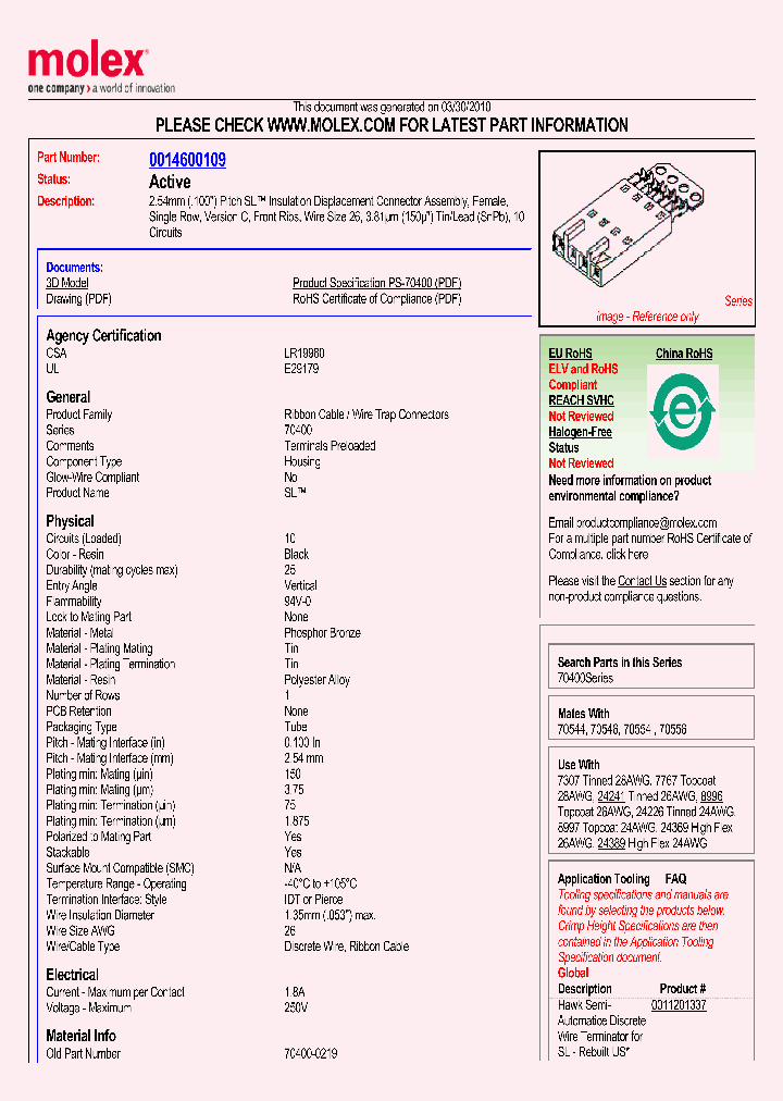 0014600109_4859414.PDF Datasheet