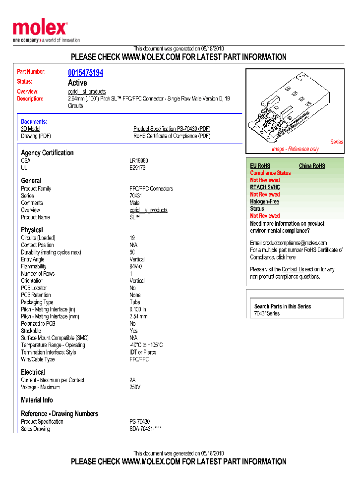 0015475194_4796680.PDF Datasheet