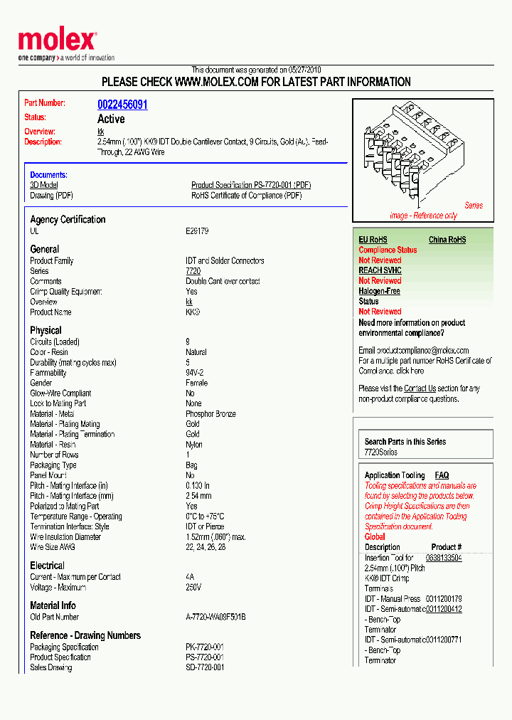 0022456091_4868559.PDF Datasheet