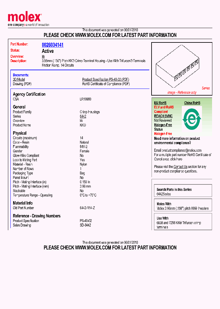 0026034141_4809855.PDF Datasheet