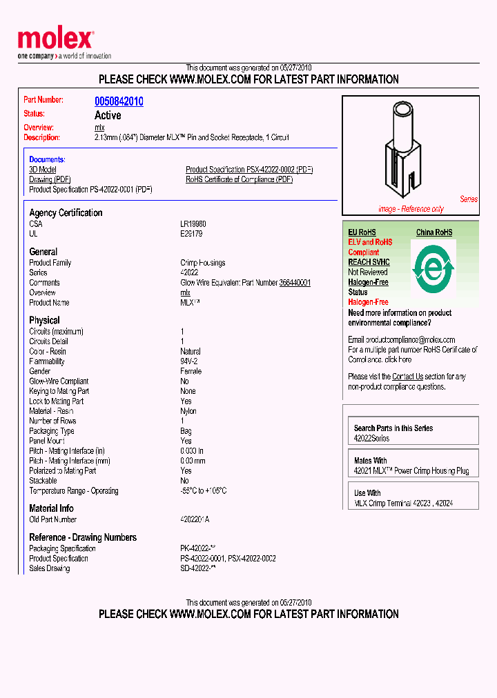 0050842010_4795681.PDF Datasheet