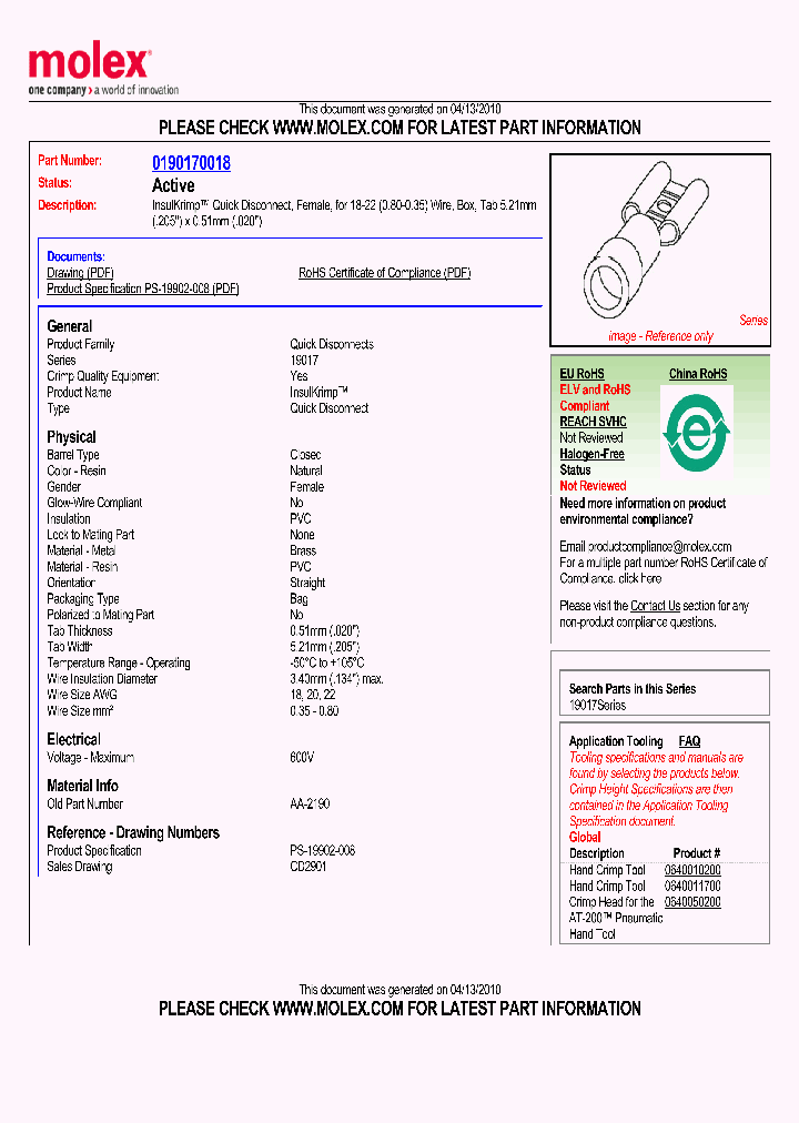 0190170018_4918197.PDF Datasheet