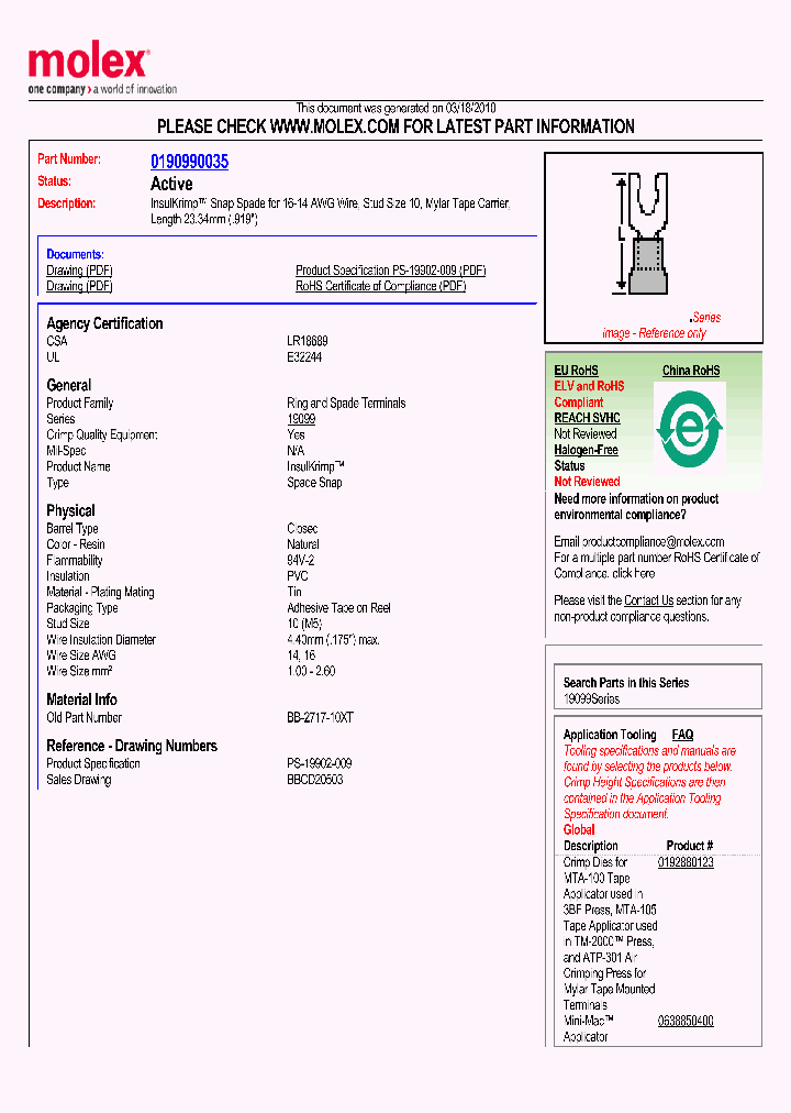 0190990035_4840801.PDF Datasheet