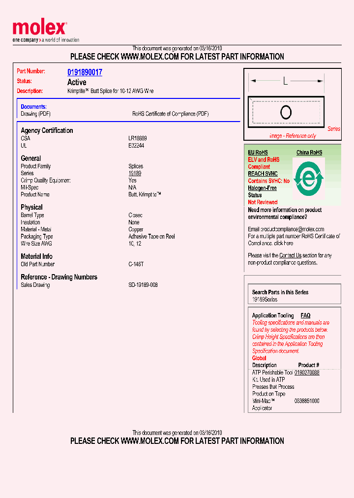 0191890017_4917399.PDF Datasheet