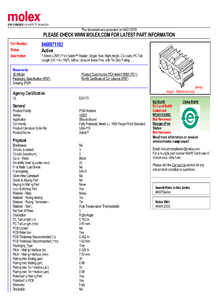 0460071103_4845822.PDF Datasheet