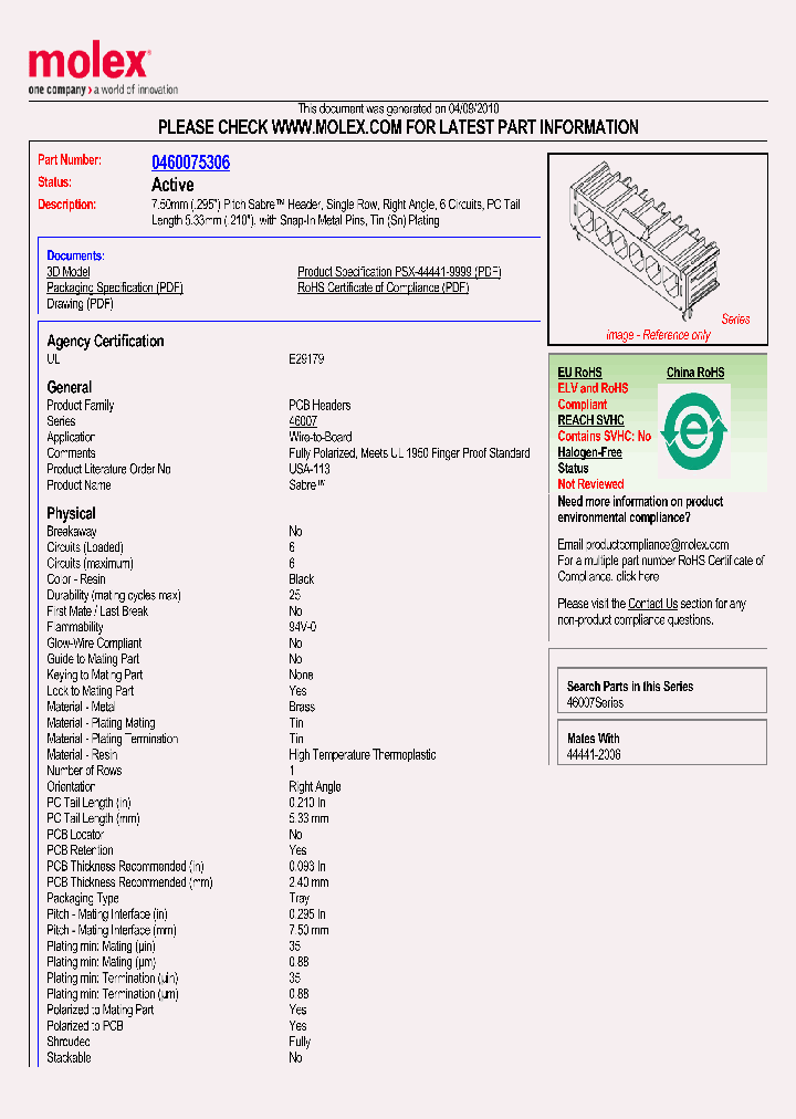 0460075306_4846865.PDF Datasheet