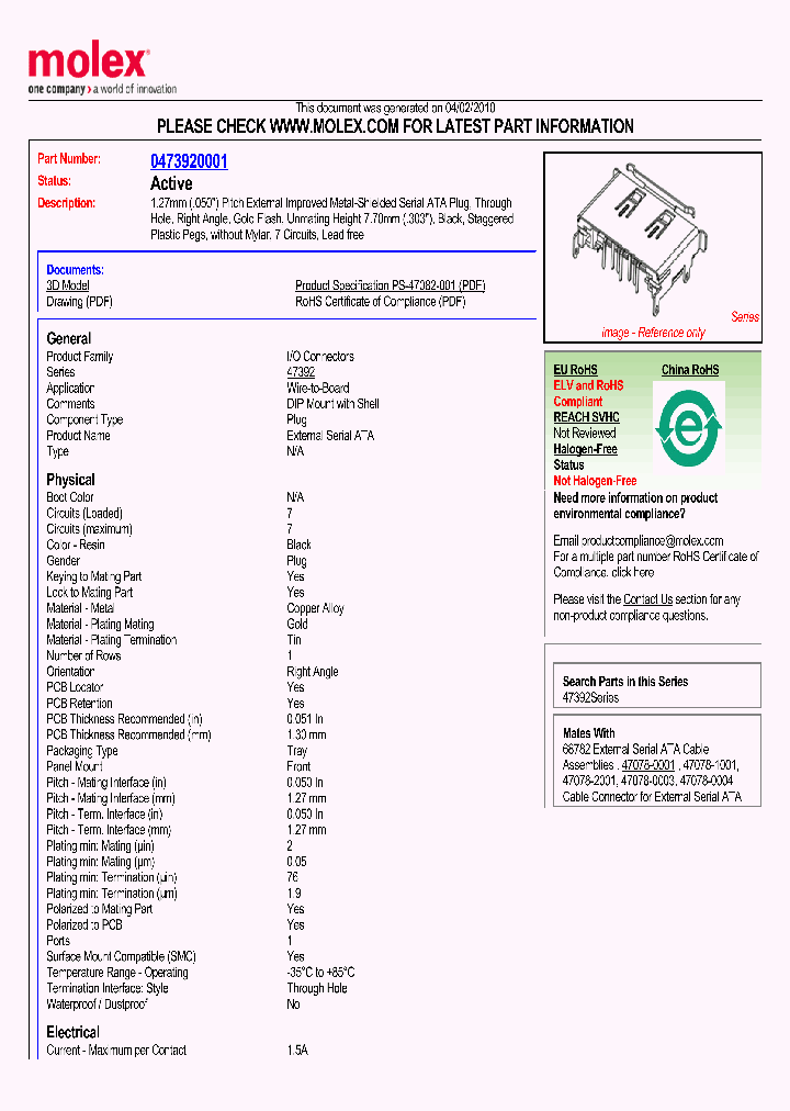 0473920001_4873779.PDF Datasheet