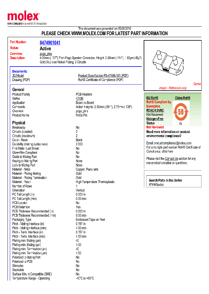 0474961041_4913556.PDF Datasheet