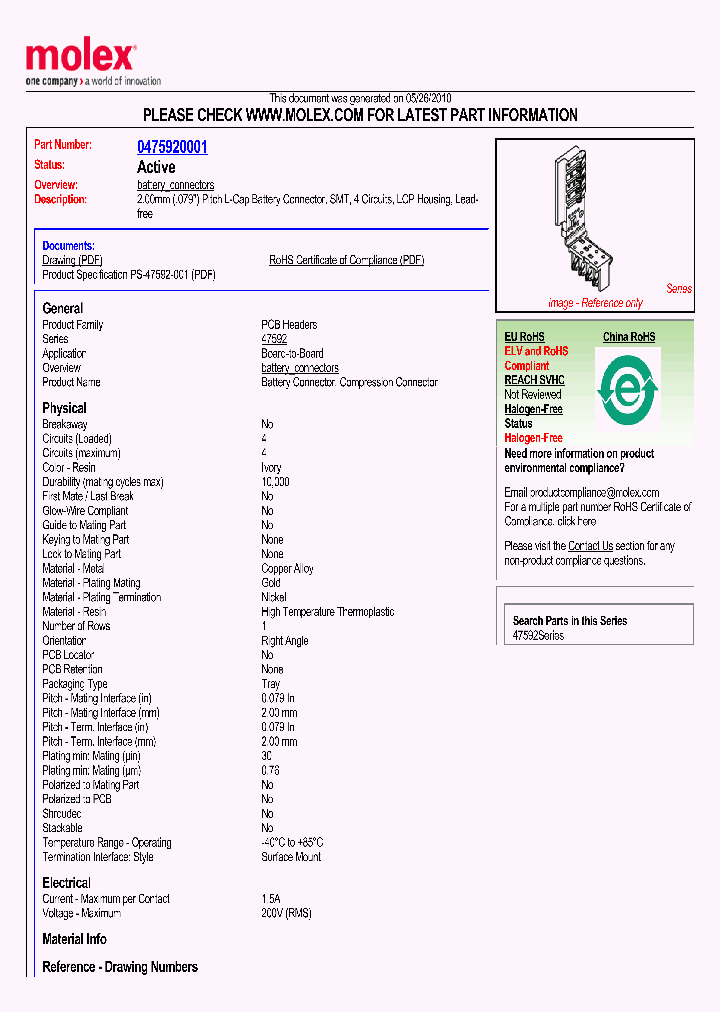 0475920001_4873778.PDF Datasheet