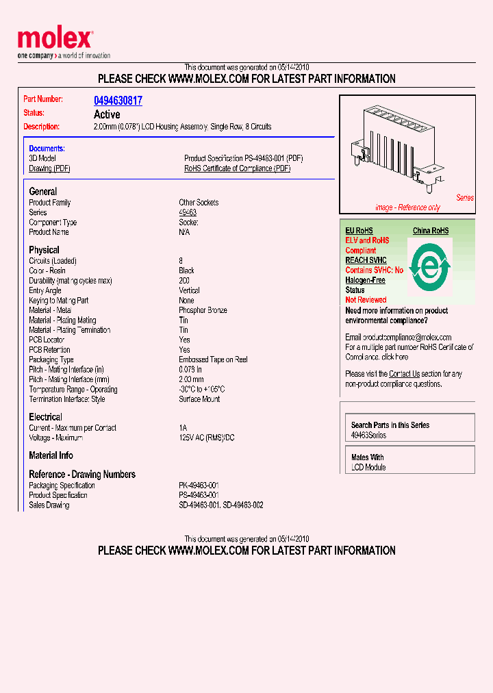 0494630817_4806307.PDF Datasheet