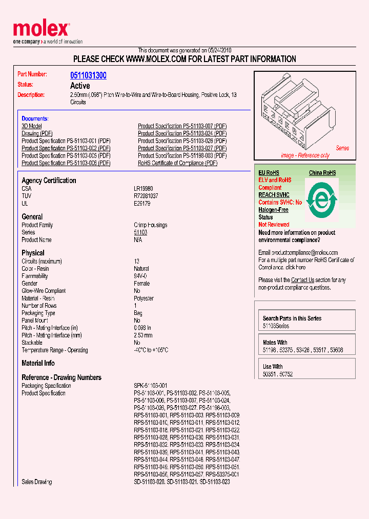 0511031300_4893773.PDF Datasheet