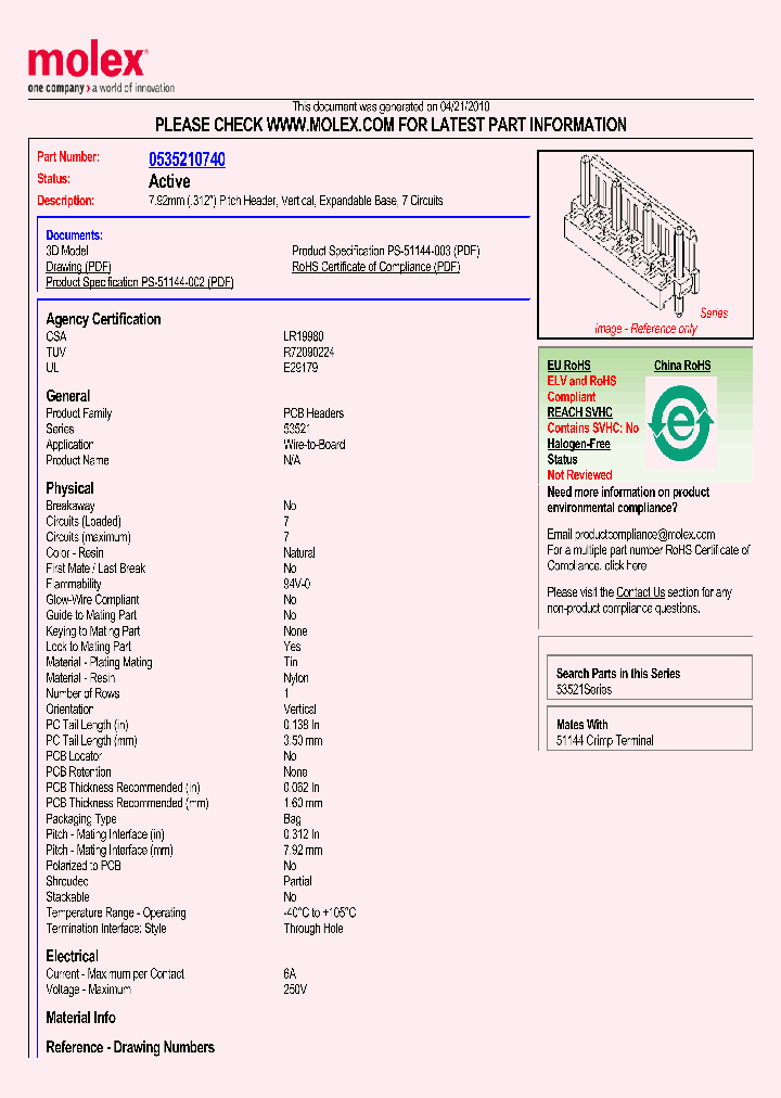 0535210740_4862685.PDF Datasheet