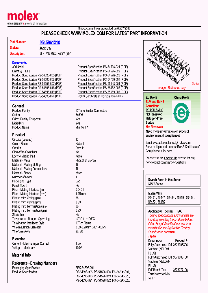 0545961210_4846077.PDF Datasheet