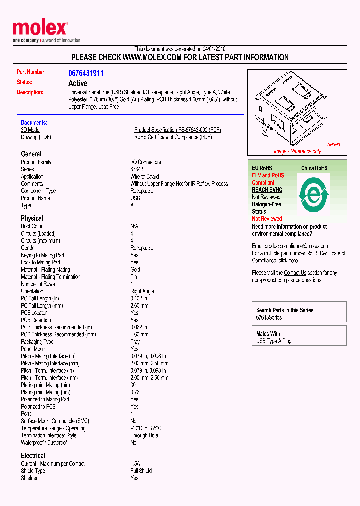 0676431911_4907103.PDF Datasheet