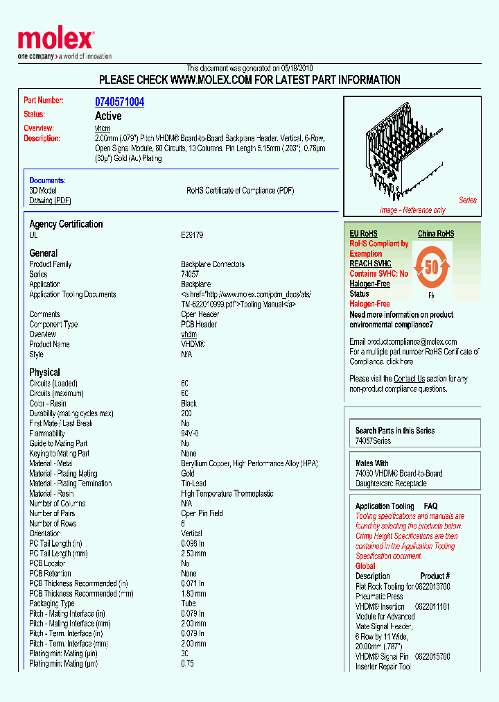 0740571004_4842772.PDF Datasheet