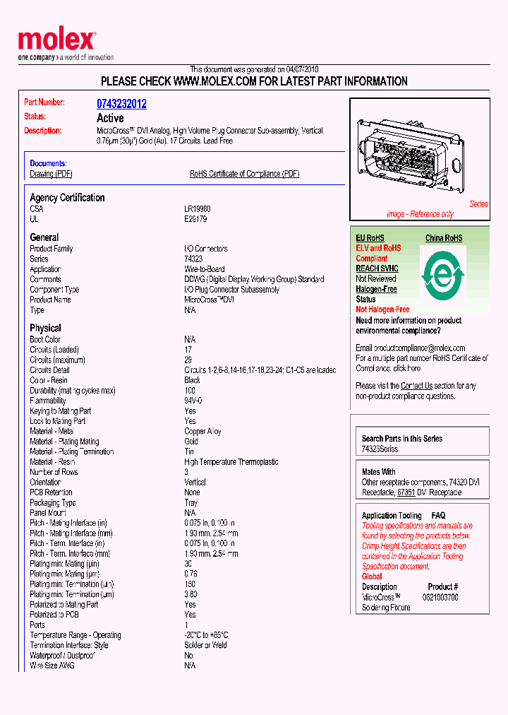 0743232012_4885552.PDF Datasheet