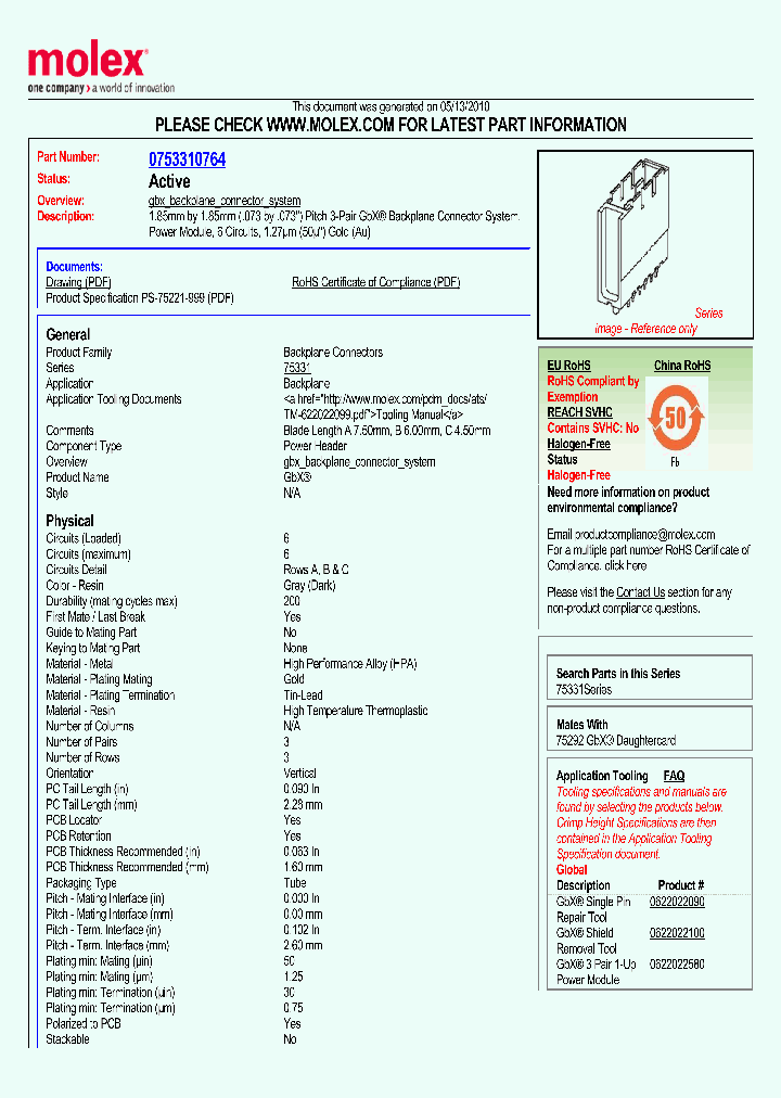 0753310764_4810014.PDF Datasheet
