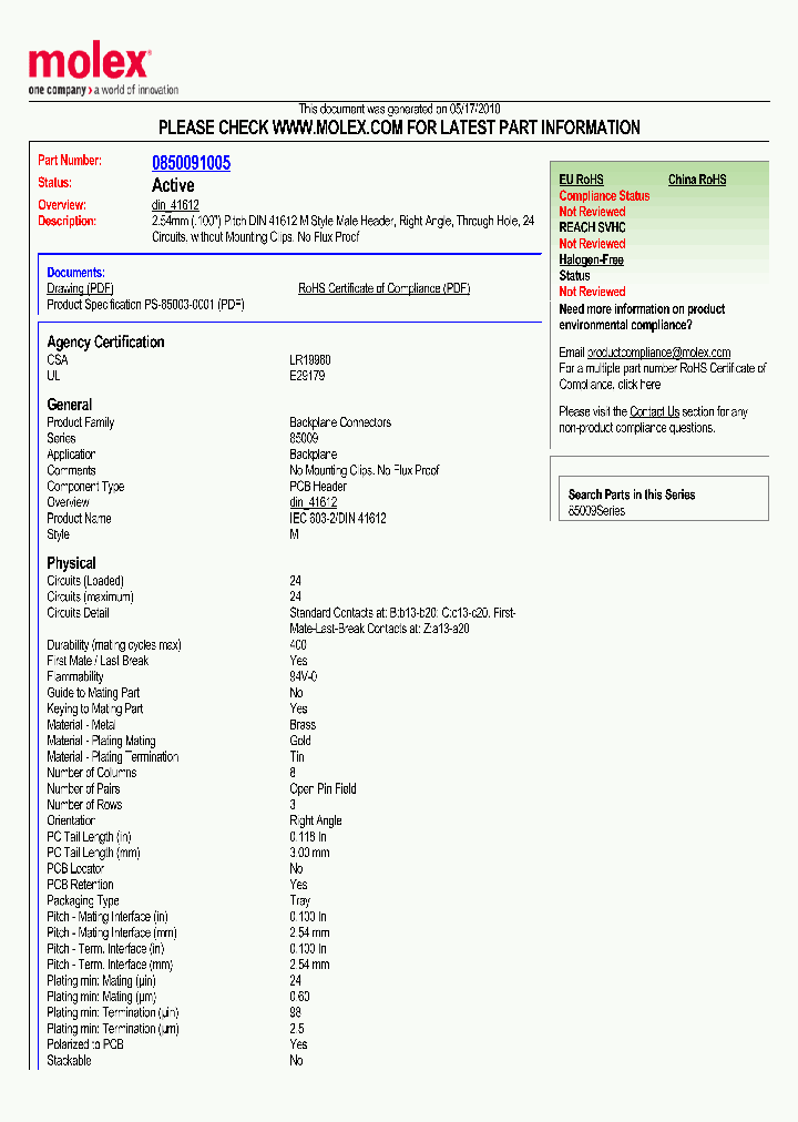 0850091005_4798783.PDF Datasheet
